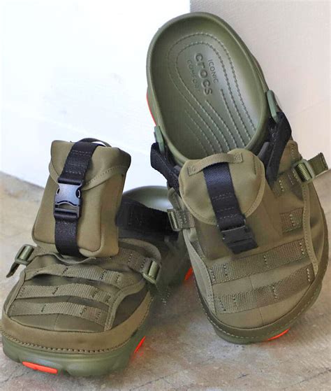 tactical crocs molle straps.